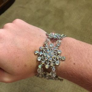Sparkly snowflake bracelet